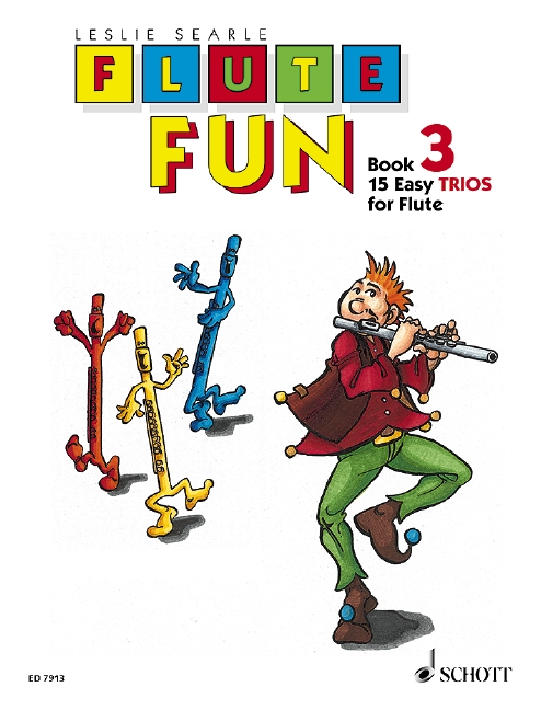 Flute Fun - Book 3, 15 Easy Trios