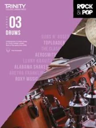 Rock & Pop 2018 Drums - Grade 3