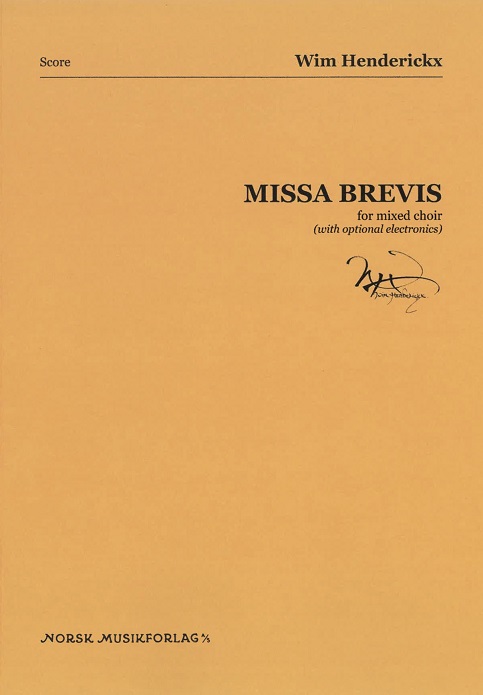 Missa Brevis for Mixed Choir (Score)