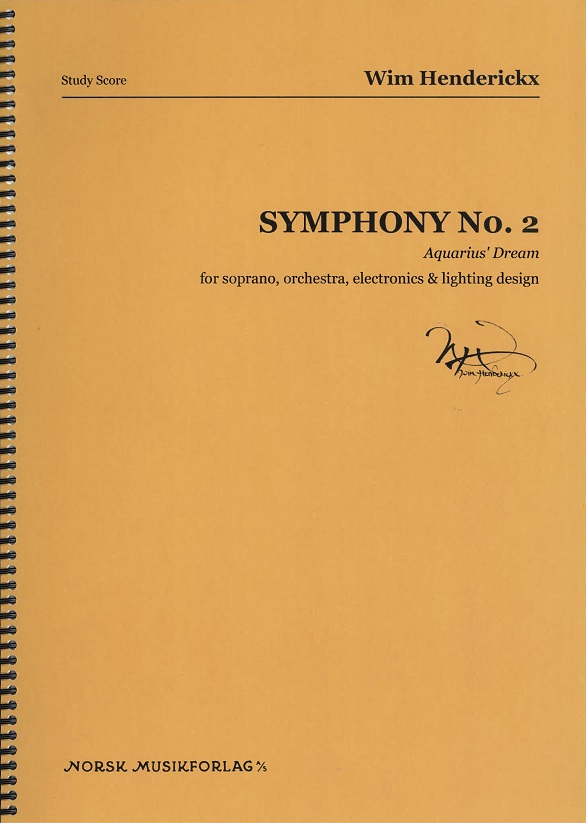 Symphony No.2 Aquiarius' Dream (Study score)