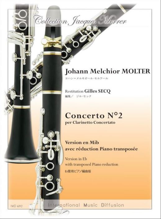 Concerto No.2 (Clarinet mib with transposed piano part)