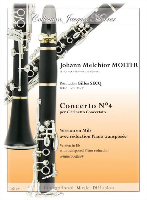 Concerto No.4 (Clarinet mib with transposed piano part)