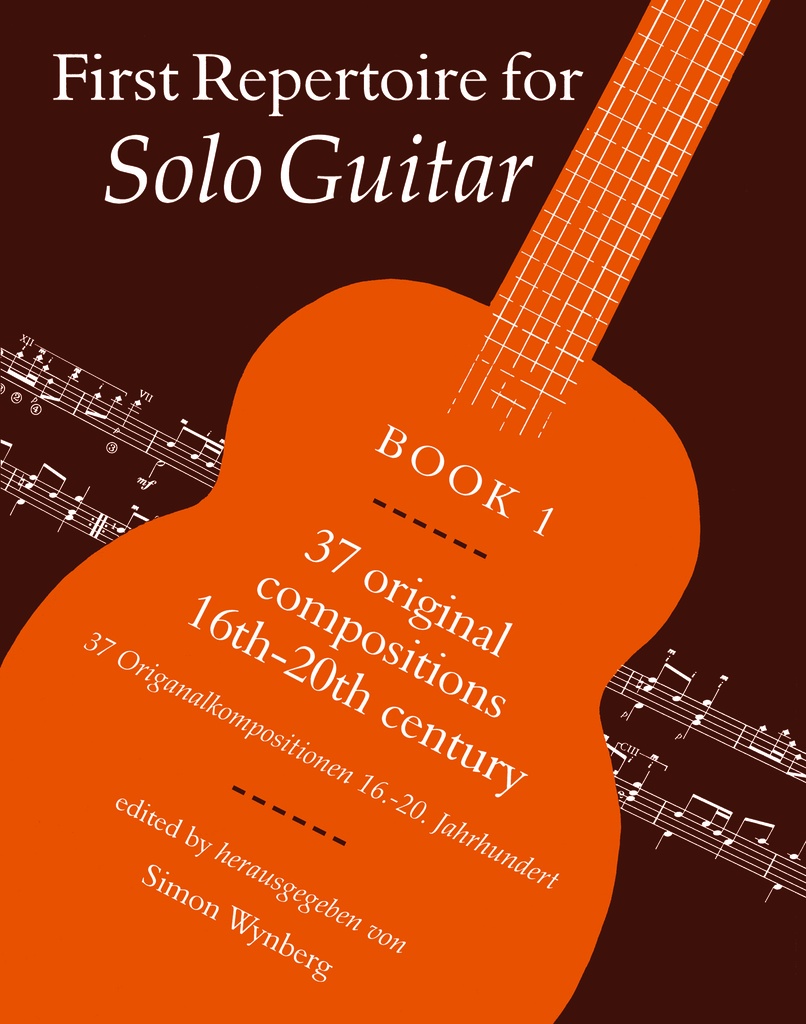 First repertoire for solo guitar - Vol.1