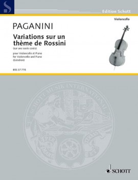 Variations sur un Thème de Rossini sur une Seule Corde