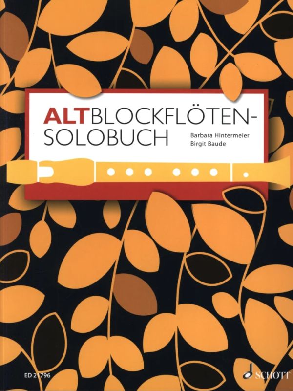 Altblockflöten-Solobuch