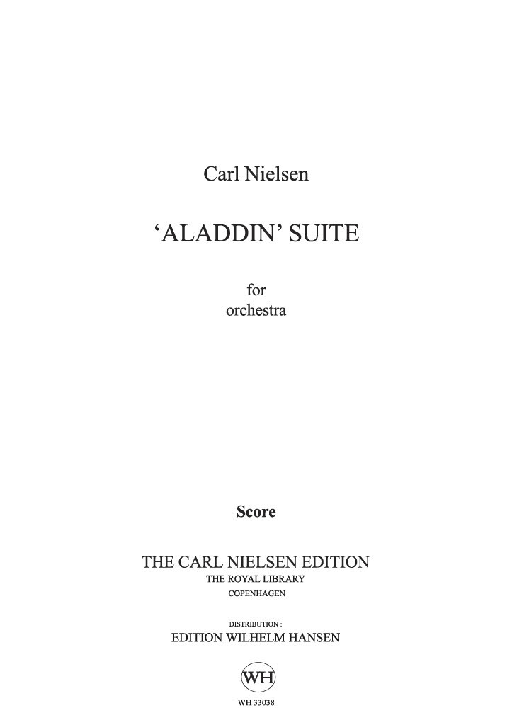 Aladdin Suite (Score)