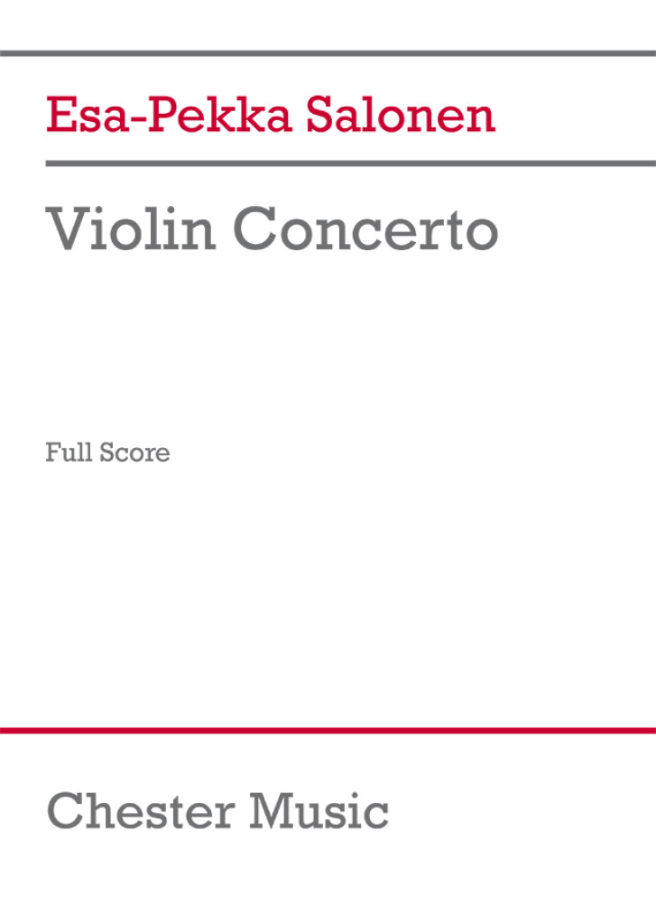 Violin Concerto (Full score)