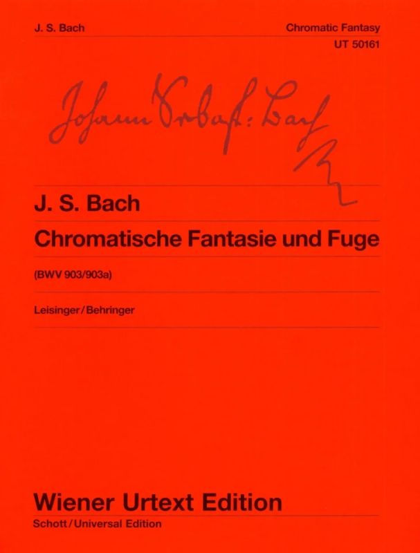 Chromatic Fantasy and Fugue, BWV.903 - 903a