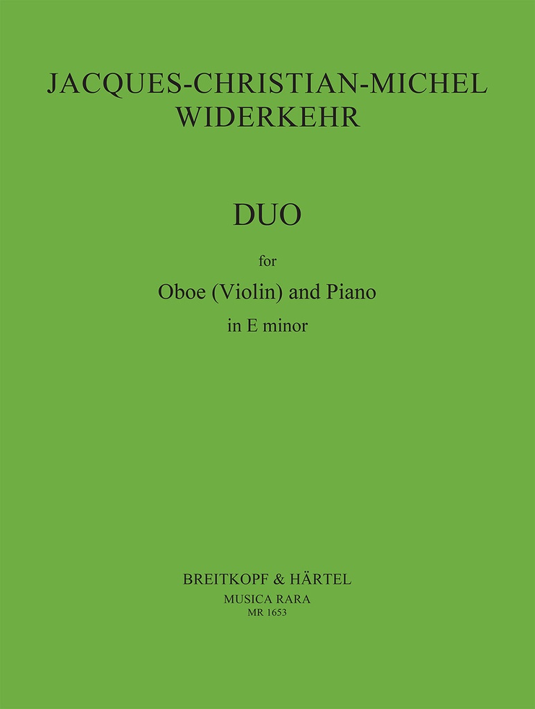 Duo in E minor