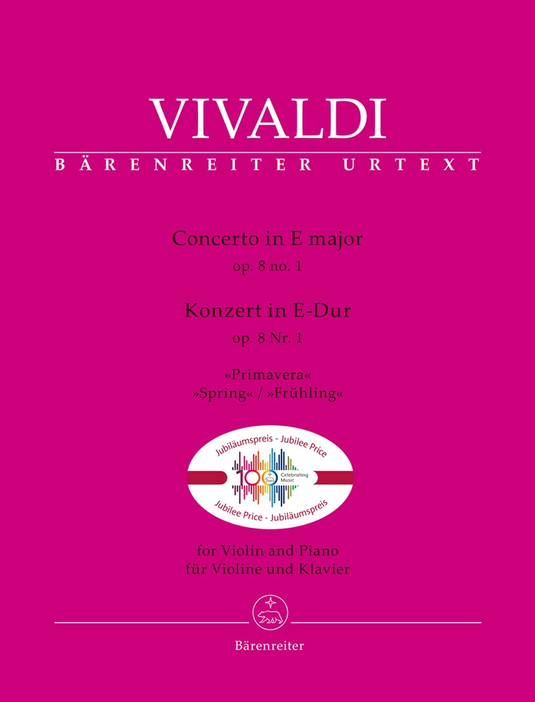 Concerto E Major Op.8, No.1