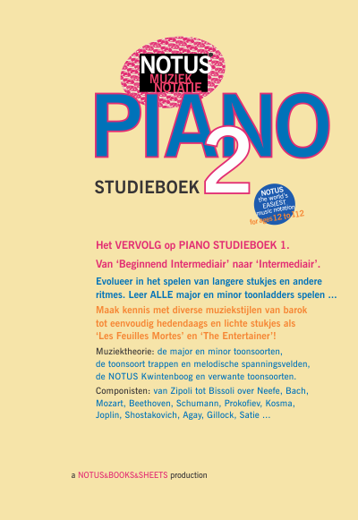 NOTUS Piano Studieboek - Vol.2