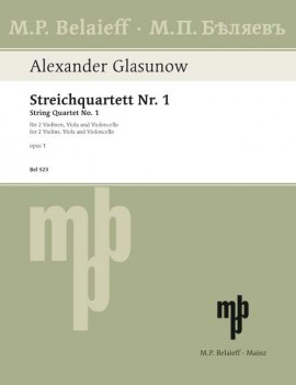 String Quartet No.1 D Major, Op.1 (Parts)