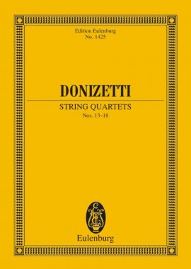 String Quartets, Nos.13-18 (Study score)