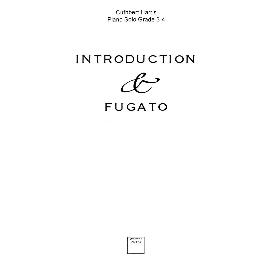 Introduction & Fugato