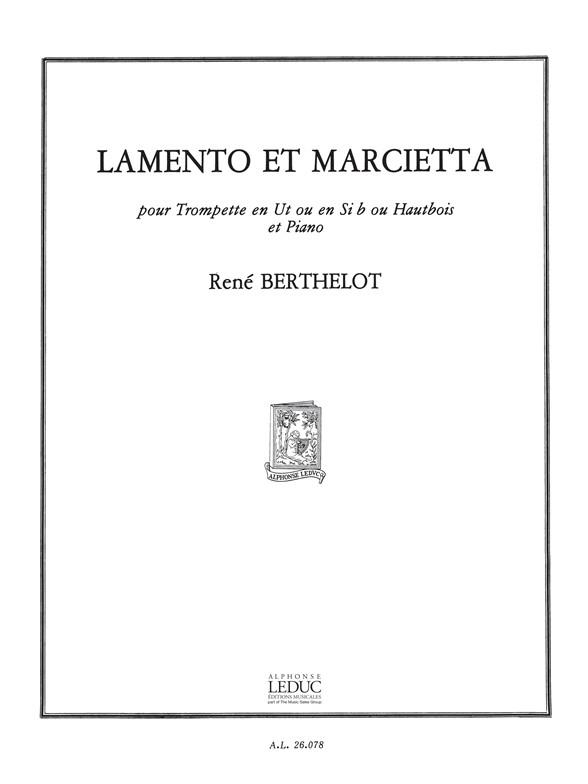 Lamento et marcietta