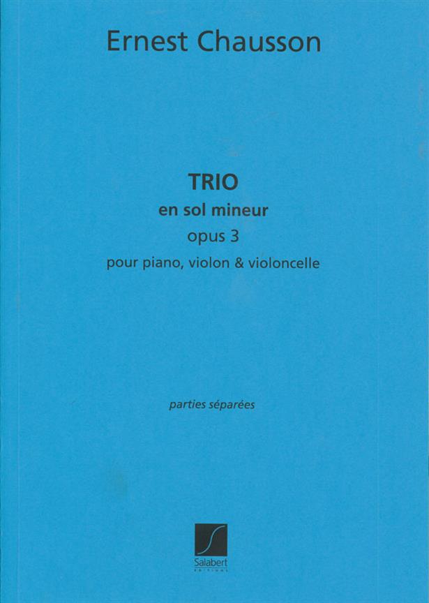 Trio en sol mineur, Op.3