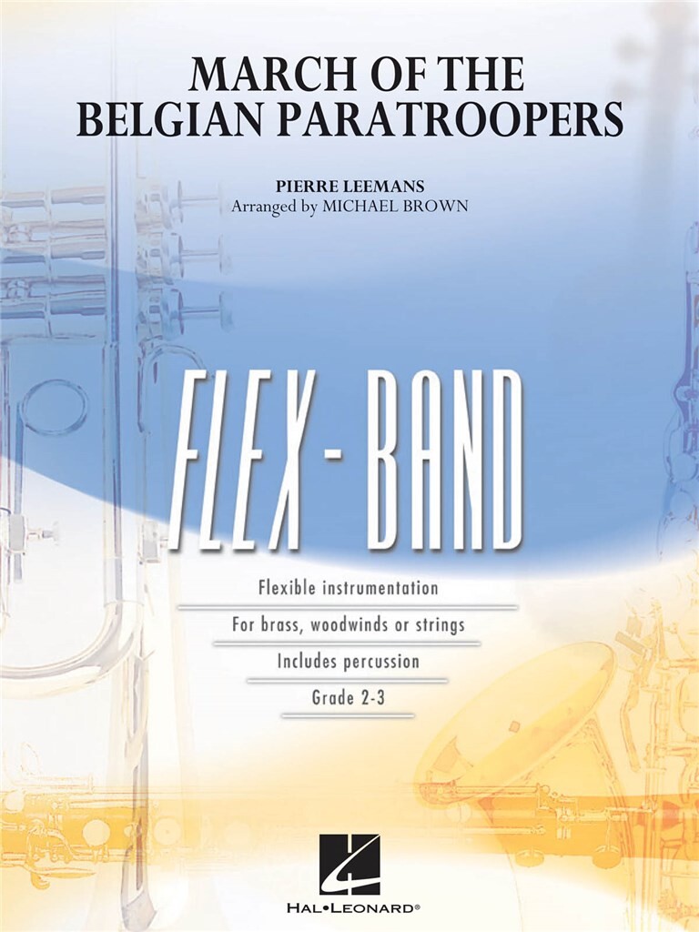 March of the Belgian Paratroopers (Flex-band score & parts)