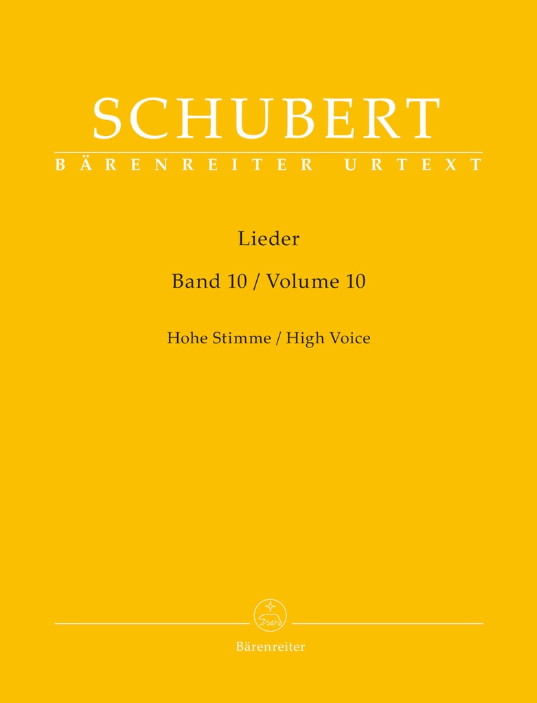 Lieder - Vol.10 (High voice)