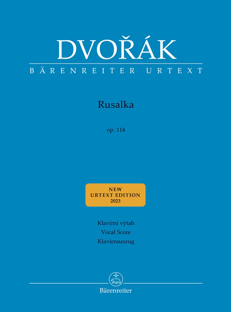 Rusalka, Op.114 (Vocal score)