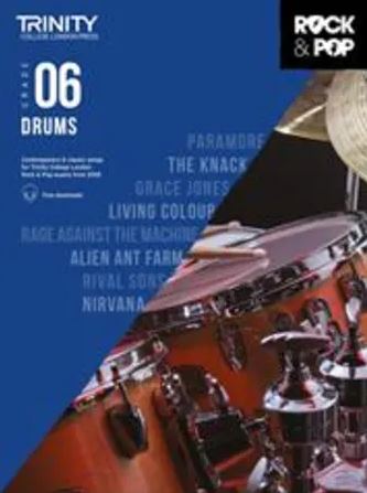 Rock & Pop 2018 Drums - Grade 6