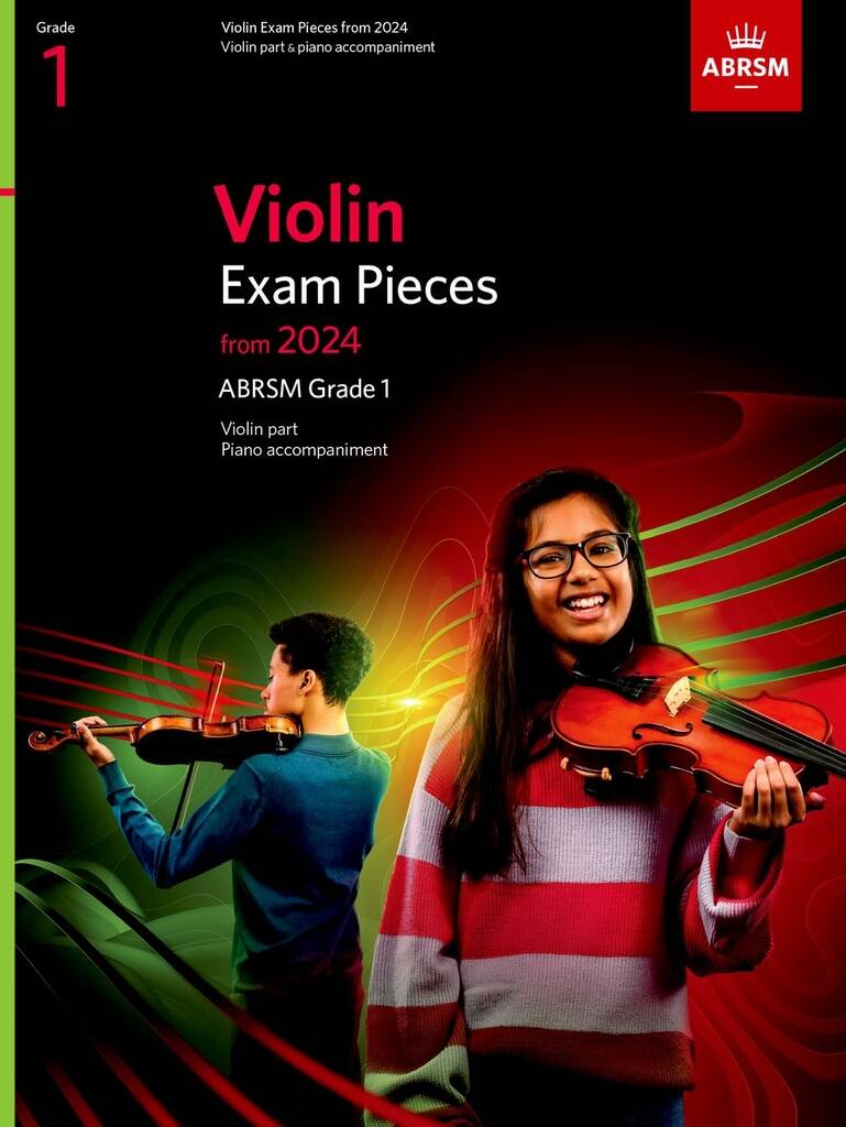 Violin Exam Pieces from 2024 - Grade 1 (Score & part)