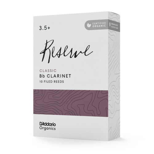 Rieten 3,5+ Organic Reserve Classic Bb klarinet (10-Pack)