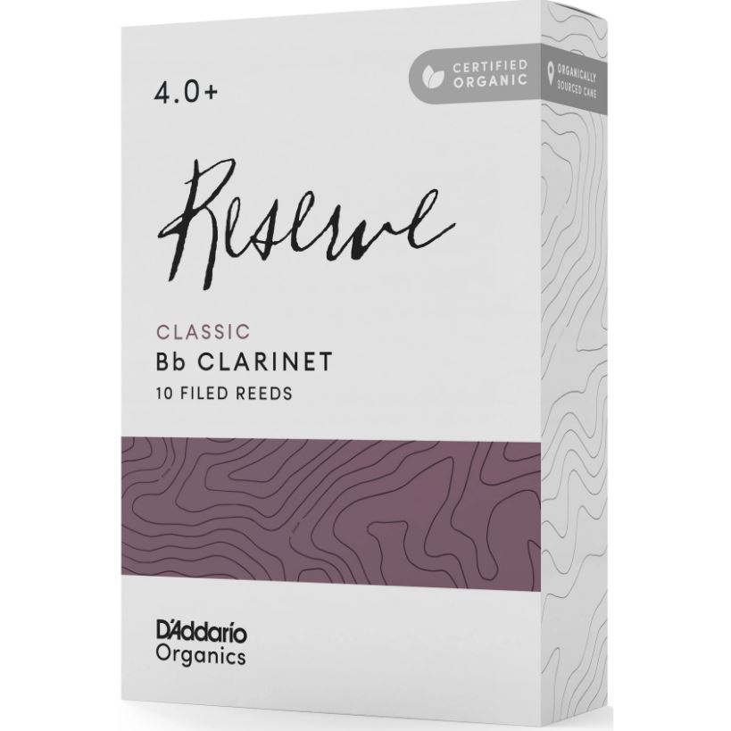 Rieten 4+ Organic Reserve Classic Bb Klarinet (10-Pack)