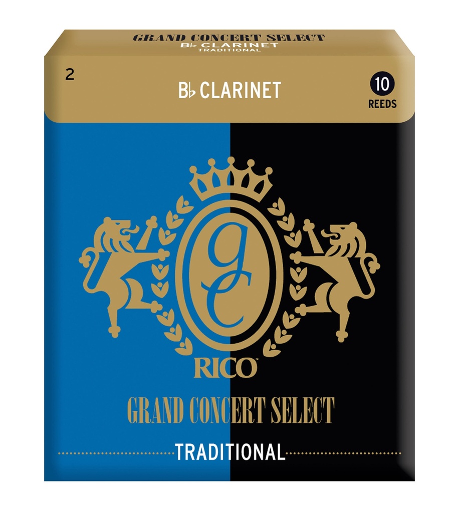 Rieten 2 Rico Grand Concert Select Traditional Bb Klarinet