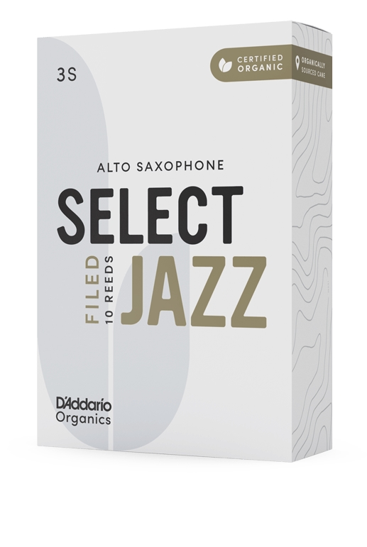 Rieten 3 Soft Organic Select Jazz Filed Altsaxofoon (10-Pack)