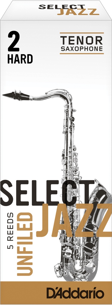 Rieten 2 Hard Organic Select Jazz Unfiled Tenorsaxofoon (5-Pack)