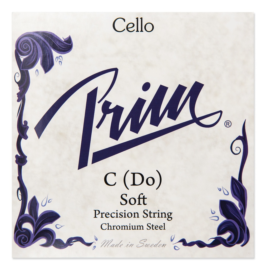 Do-snaar Prim voor Cello (Low tension, chromium steel)