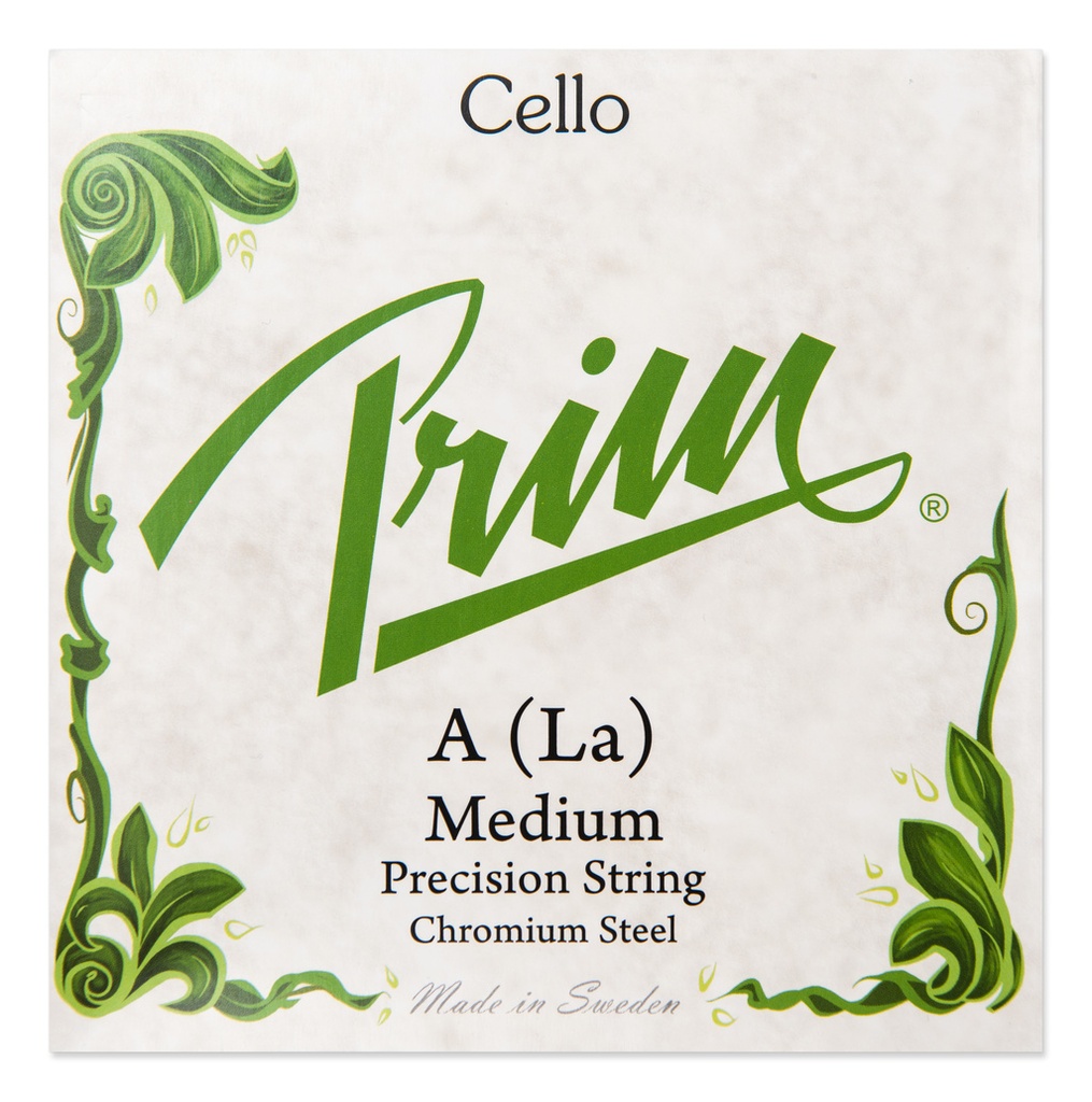 La-snaar Prim voor Cello (Medium tension, chromium steel)