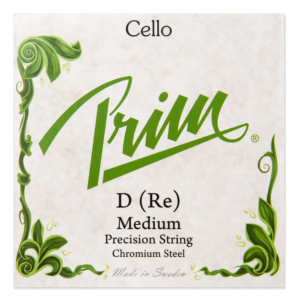 Re-snaar Prim voor Cello (Medium tension, chromium steel)