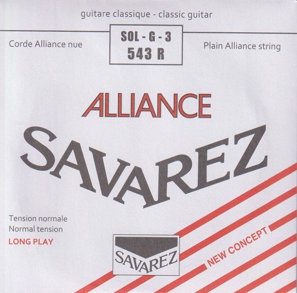 Sol-snaar Savarez Alliance Gitaar (Medium tension)