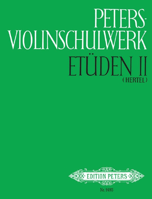 Peters Violinschulwerk Etuden - Vol.2