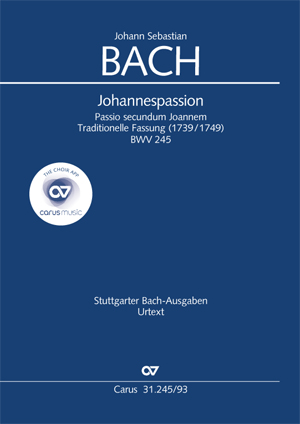 Johannes-Passion, BWV.245 (Vocal score)