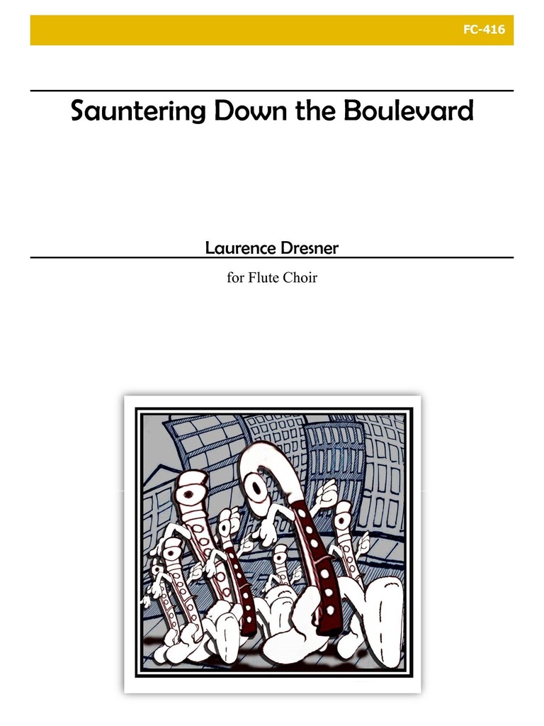 Sauntering Down the Boulevard  (Score & parts)