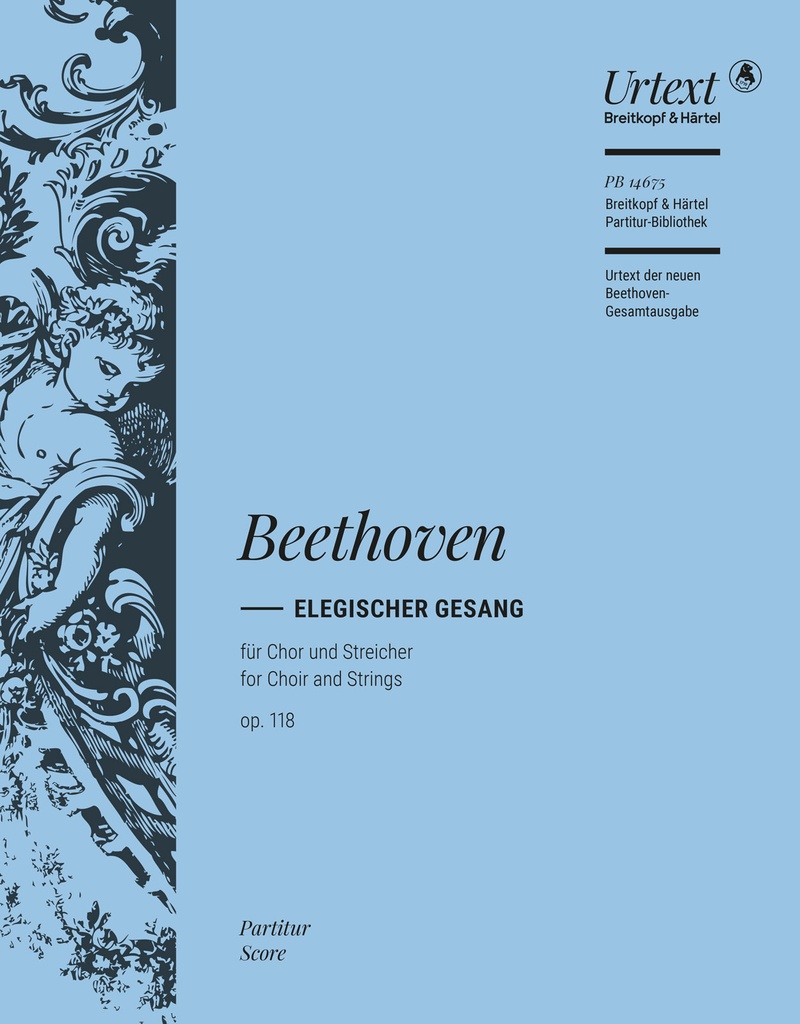 Elegischer Gesang, Op.118 Sanft wie du lebtest (Full score)