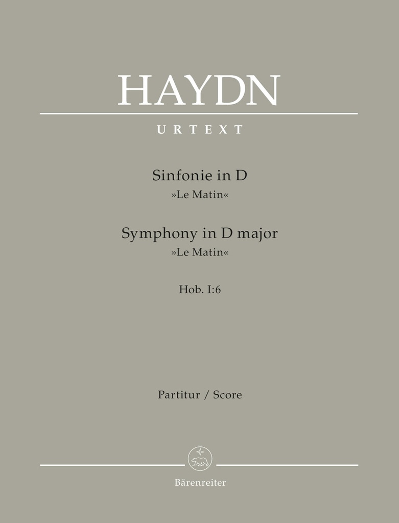 Symphony No.6, Hob.I:6  (Score)