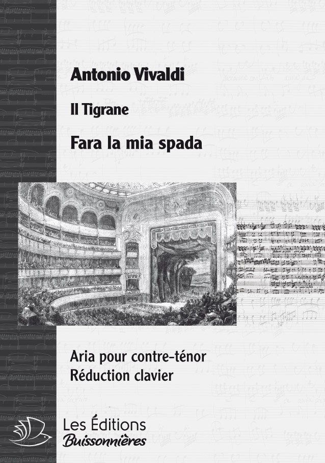 Fara la mia spada (from 'Il Tigrane')