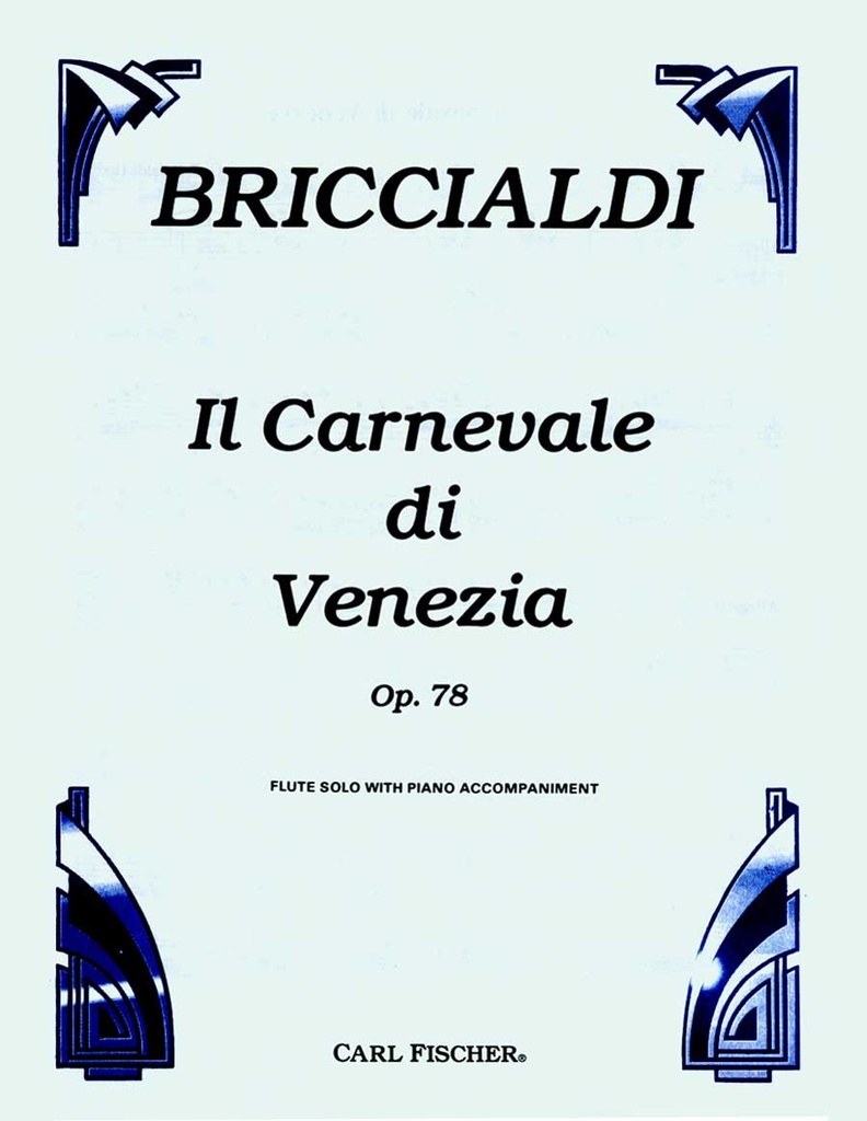 Il carnevale di venezia, Op.78