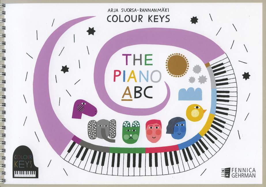 Colour Keys the Piano ABC - Book A