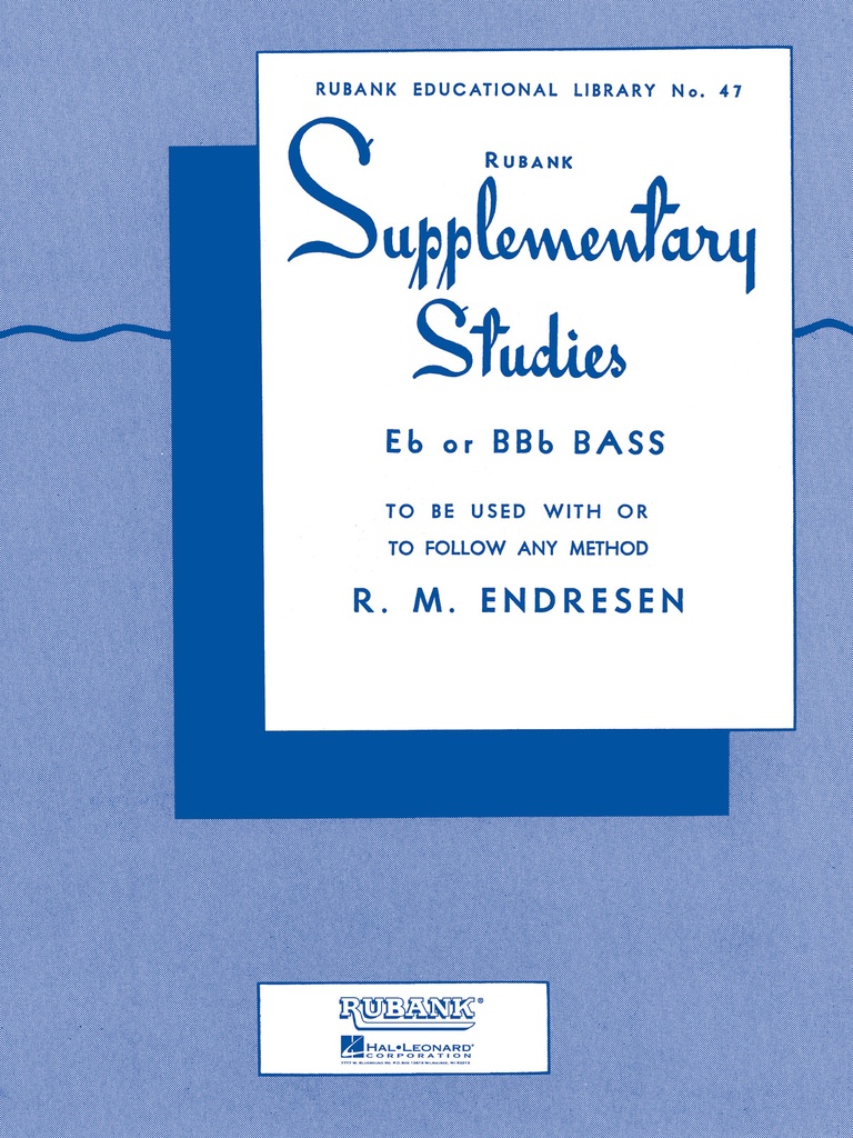 Supplementary Studies for Eb or Bb Bass