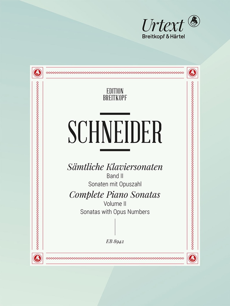 Complete Piano Sonatas in 4 Volumes - Vol.2: Sonatas with Opus Numbers