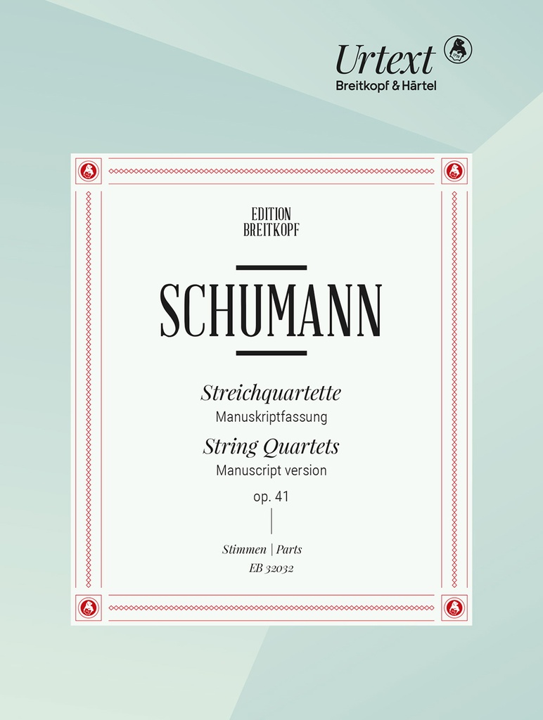 String quartets, Op.41 Nos.1-3 (Set of parts)