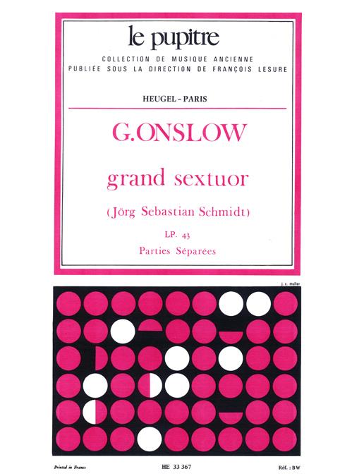 Grand Sextuor, Op.77bis (Set of parts)