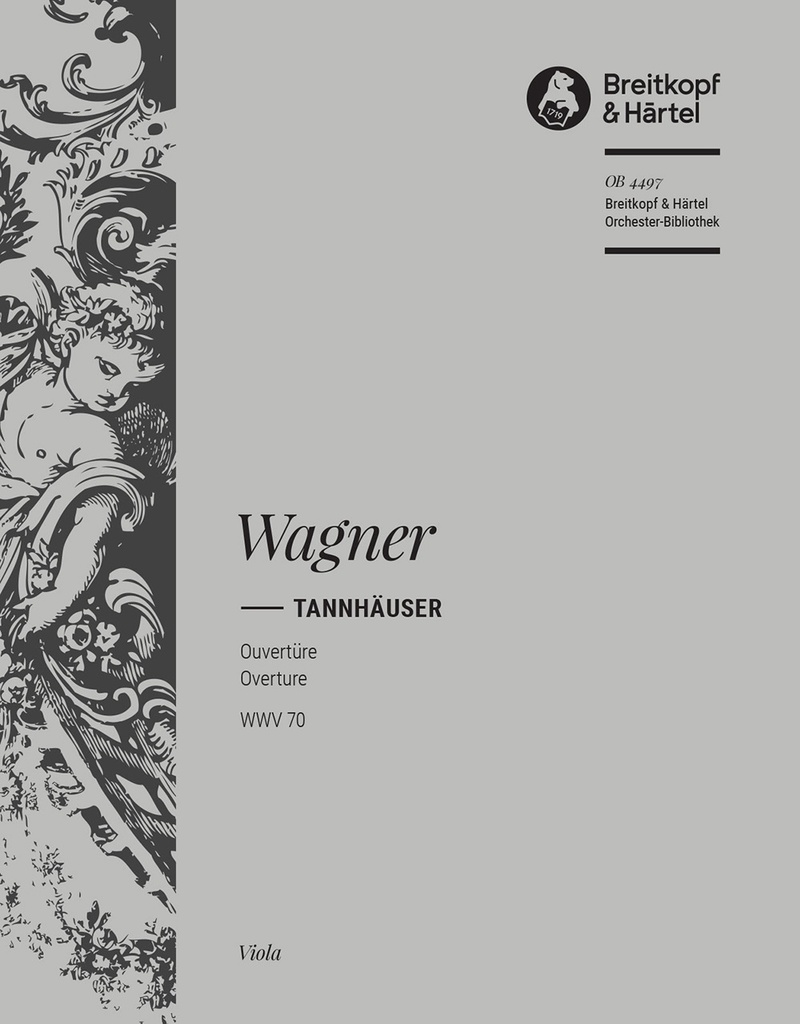 Tannhaeuser - Overture, WWV.70 (Viola)