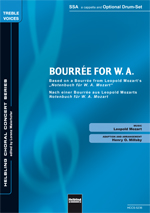 Bourrée for W.A.