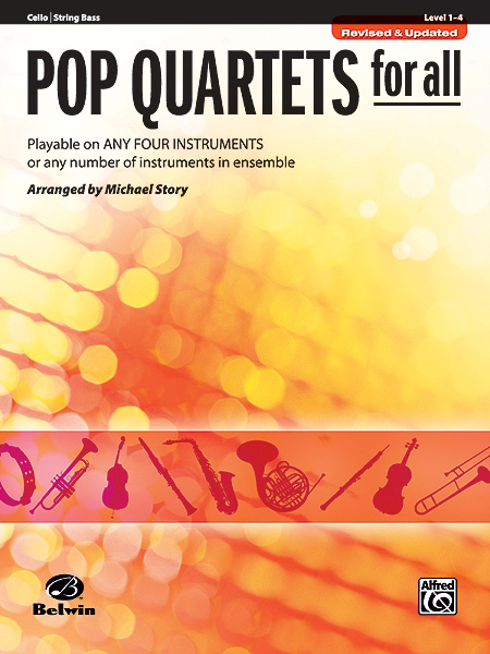 Pop Quartets for All - Cello Bass (Revised Flexible Ensemble)