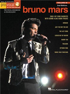 Pro Vocal Men's Edition - Vol.58: Bruno Mars